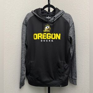 Fanatics Unisex University of Oregon Ducks Black & Gray Hoodie